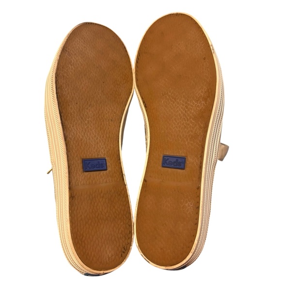 Keds x Kate Spade‎ New York Triple Glitter Cream Celebration Sneaker Size 6 - Picture 5 of 8